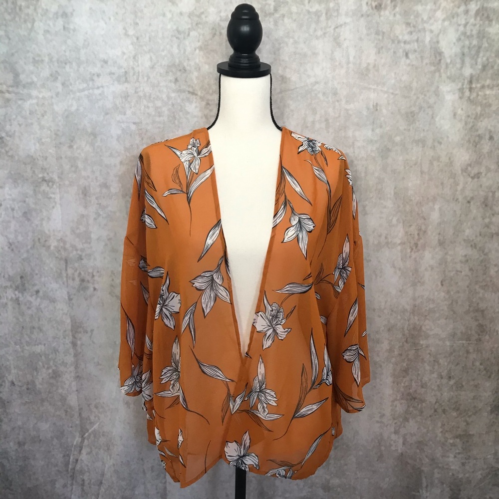 A New Day from Target Floral Kimono, OSFM